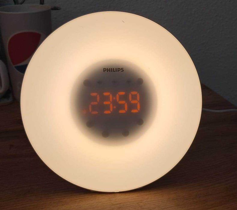 Radio PHILIPS Veioza Led Ceas Alarma  Wake-up Light