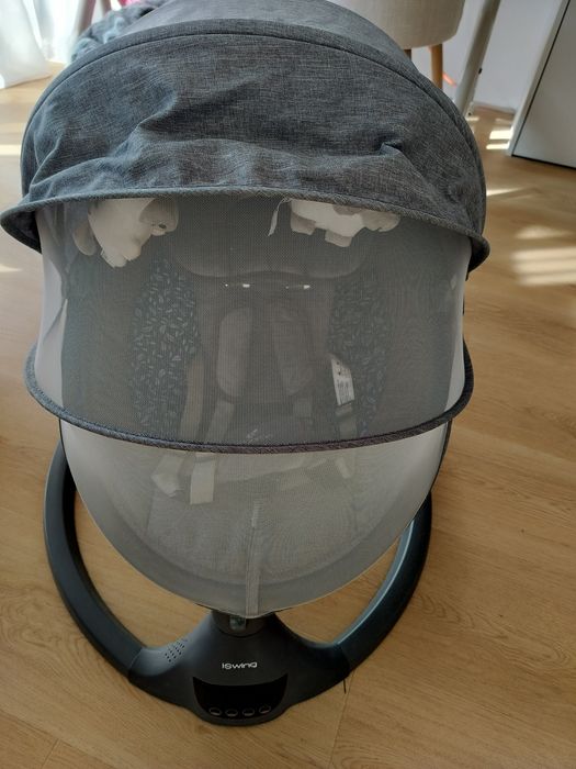 Електрическа люлка Cangaroo - iSwing, графит