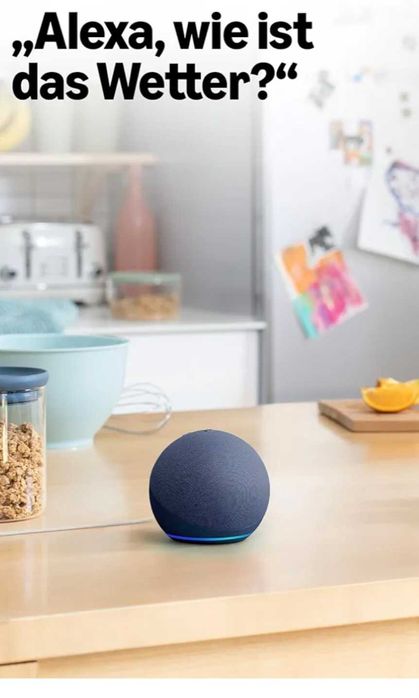 Умна колонка Echo Dot (най-нова версия) с Alexa.