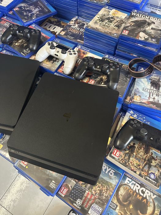 Playstation 4 slim impecabil 500gb/1 tb garantie 30 zile ps 4 ps 5