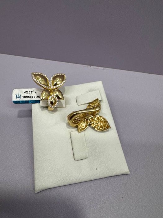 Золотые серьги СР24730