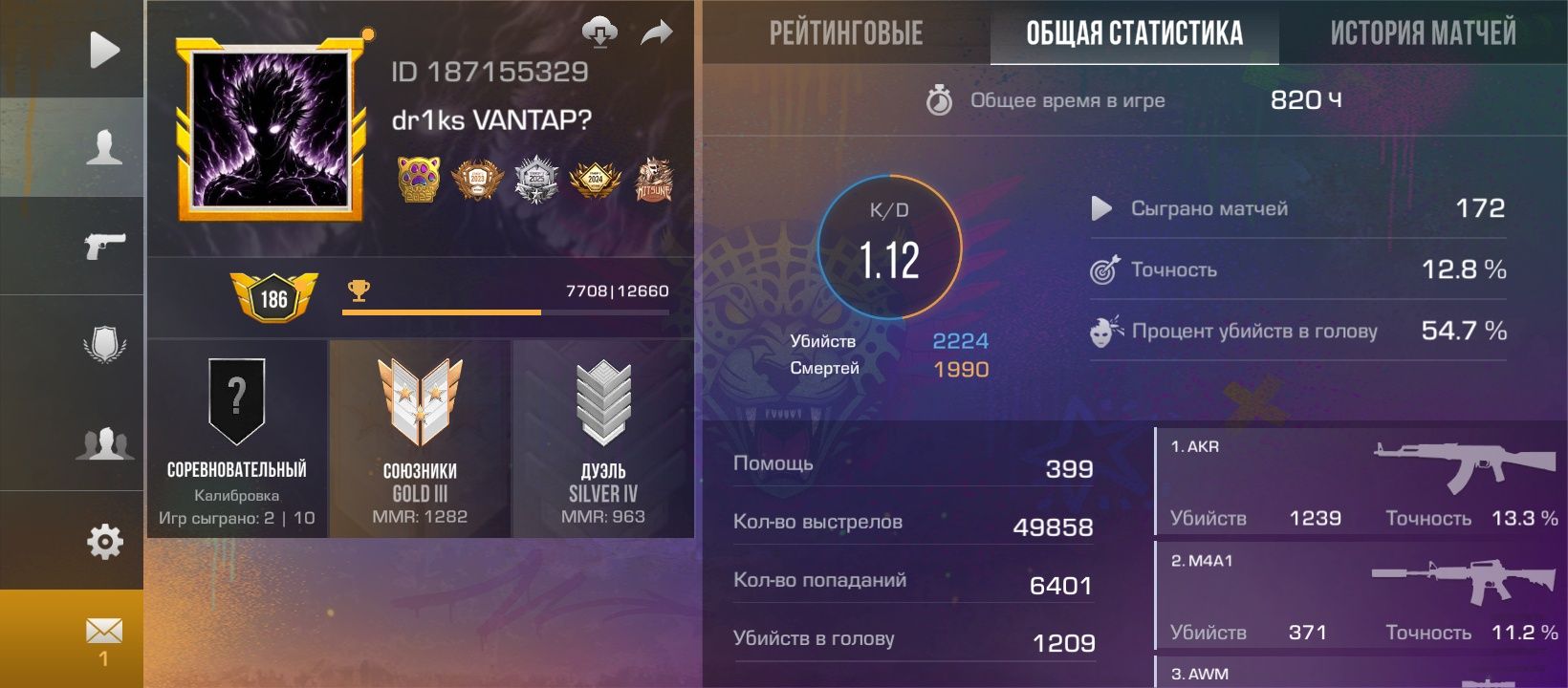 Стандофф2 аккаунт