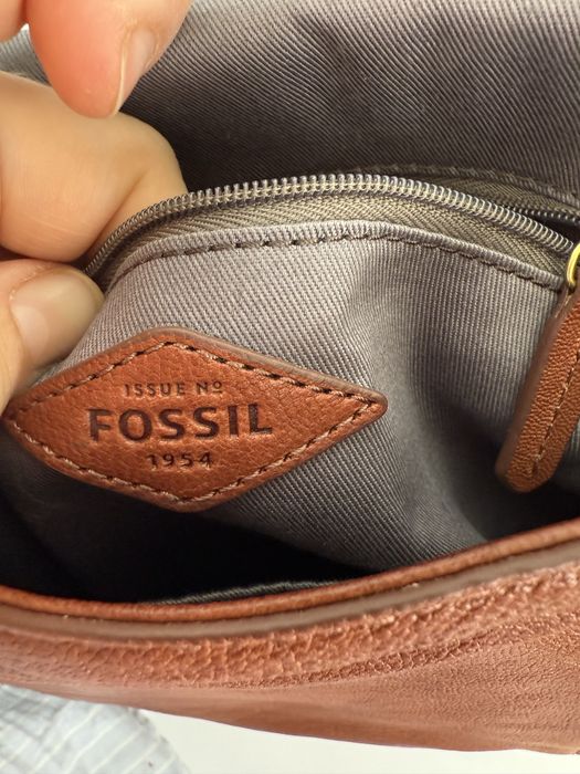 FOSSIL Естеств. Кожа Дамска Чанта
