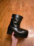 Balenciaga alaska boots leather