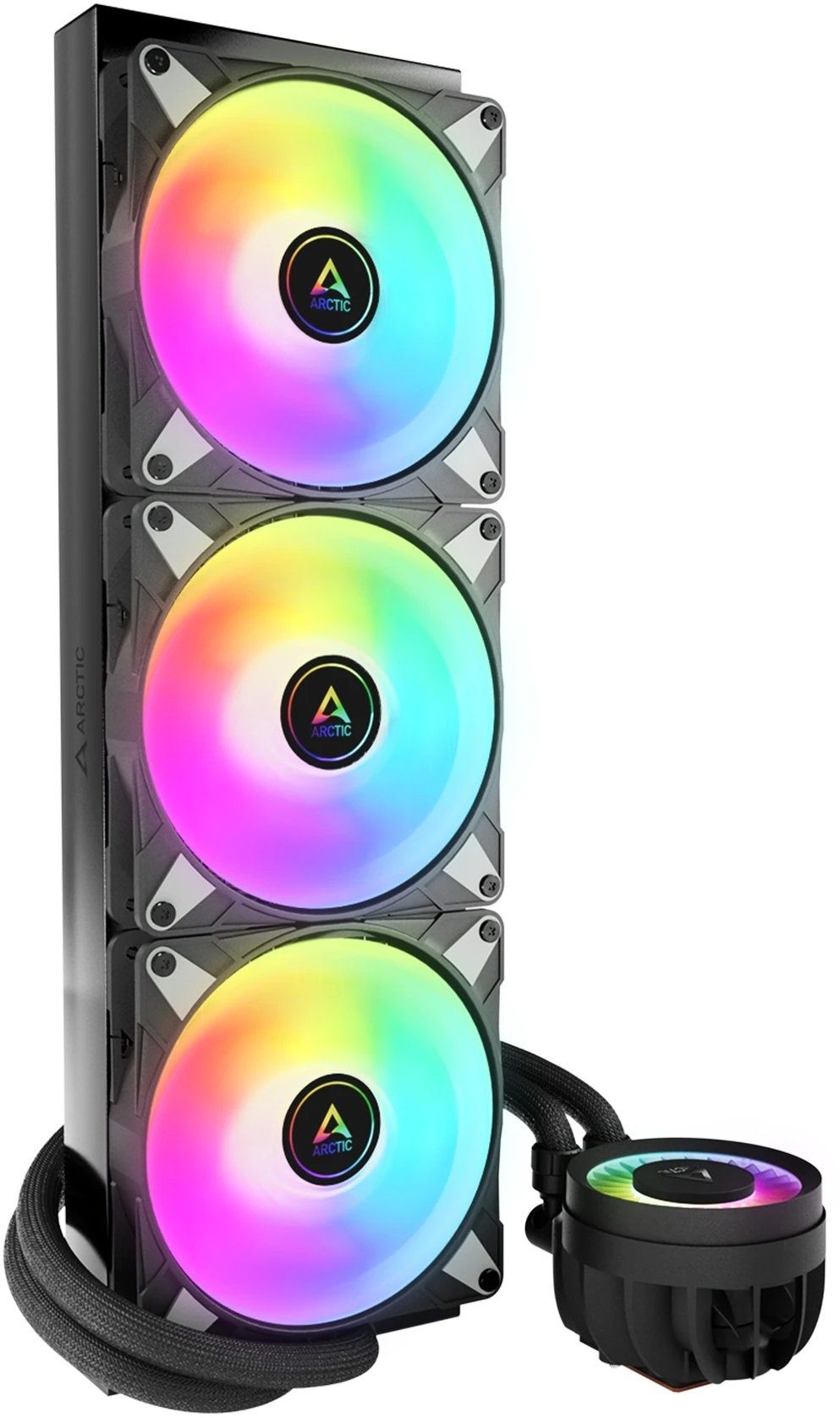 Arctic Liquid Freezer III 420 A-RGB Black AiO черен