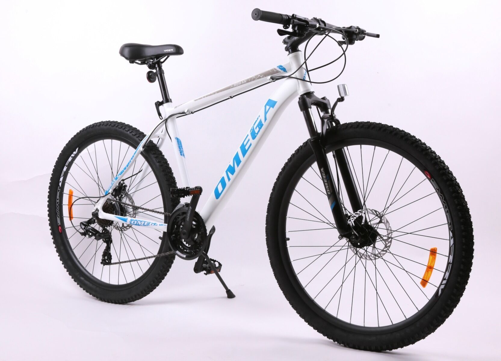 Bicicleta Omega Rowan 27.5" albastru/ alb