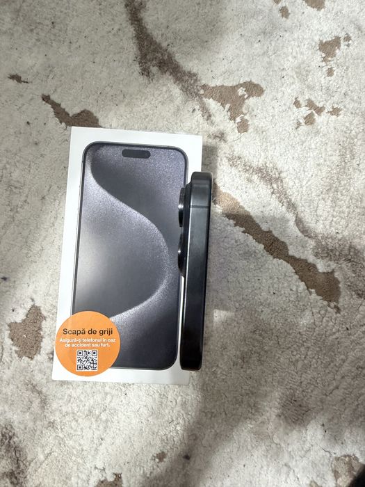 iphone 15 pro max 256 gb black fullbox ca nou impecabil