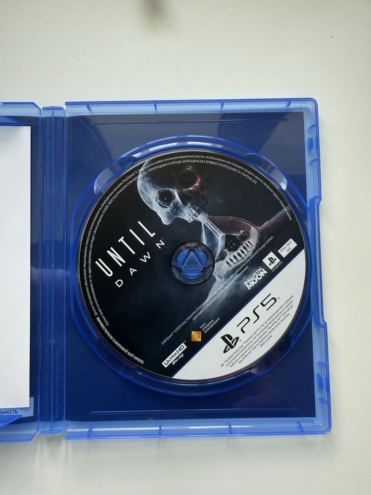 Продам игру Until Dawn PS5
