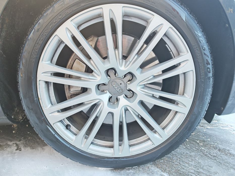 4 roti Audi A8 D4 jante+anv. Pirelli Sotozero serie2 265 40 R20 IARNA