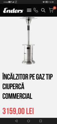 Incalzitor Gaz tip Ciuperca