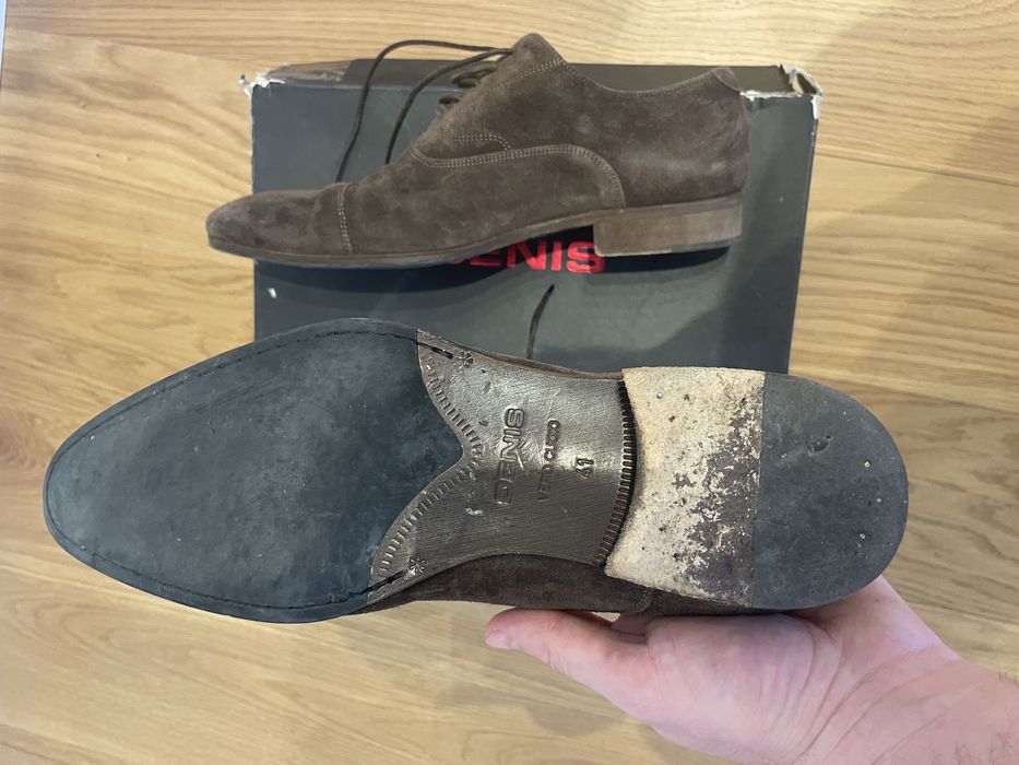 Pantofi Denis, marimea 41, velur