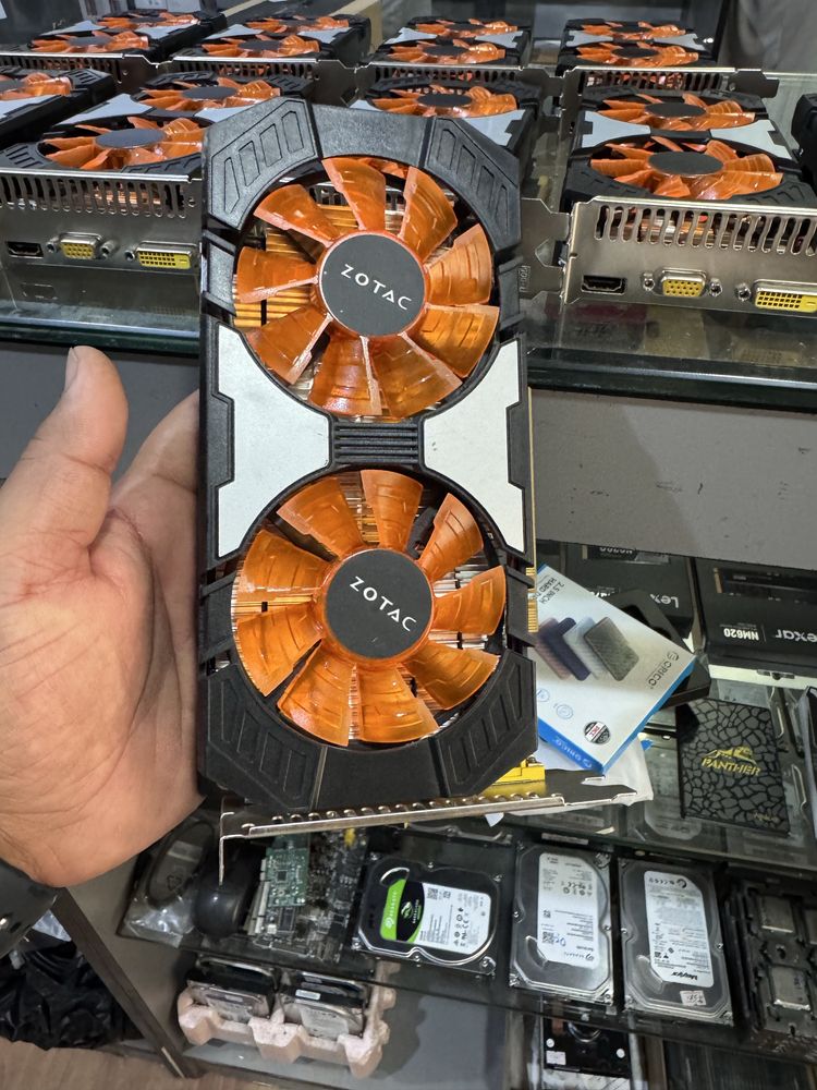 Zotac gtx 750ti 2gb 128bit ddr5  holati idealni