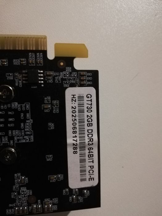 Видеокарта GT 730 2gb