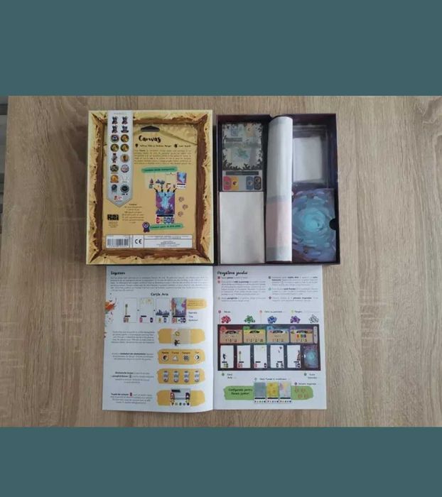 CANVAS joc se societate si pictura Nou