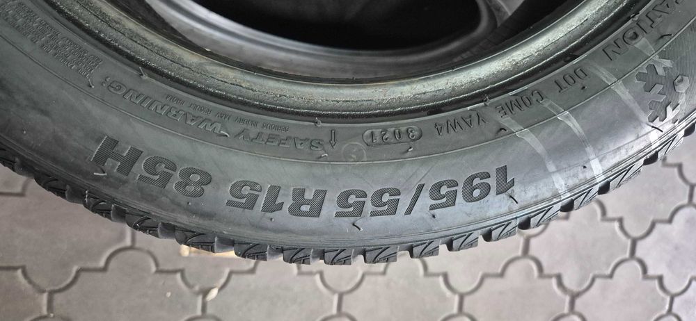 anvelope Dunlop,Kumho 195/55/15 m&s iarna