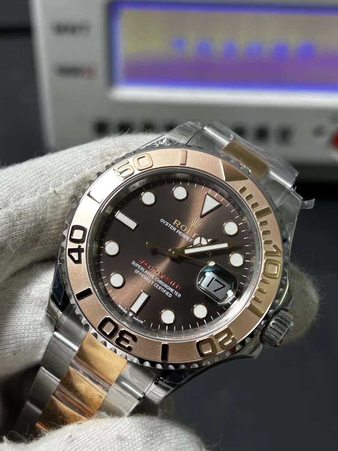 Rolex Yacht-Master Platinum 3235 / Silver rose gold