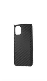 Samsung A51/A52/A53/A54/A55 Husa Ultra Slim Silicon Kevlar Look Neagra