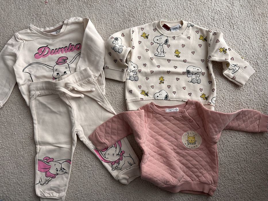 Lot pachet hainute fetiță toamnă 74