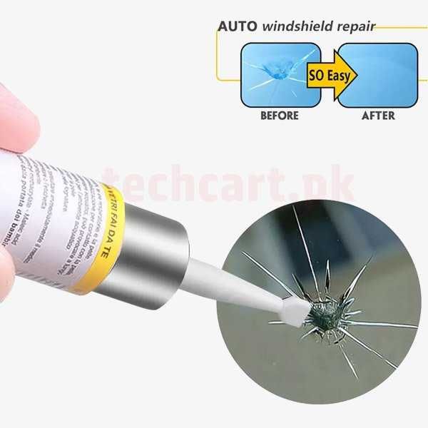 Ремонтен комплект за поправка на спукано стъкло Windshield repair kit