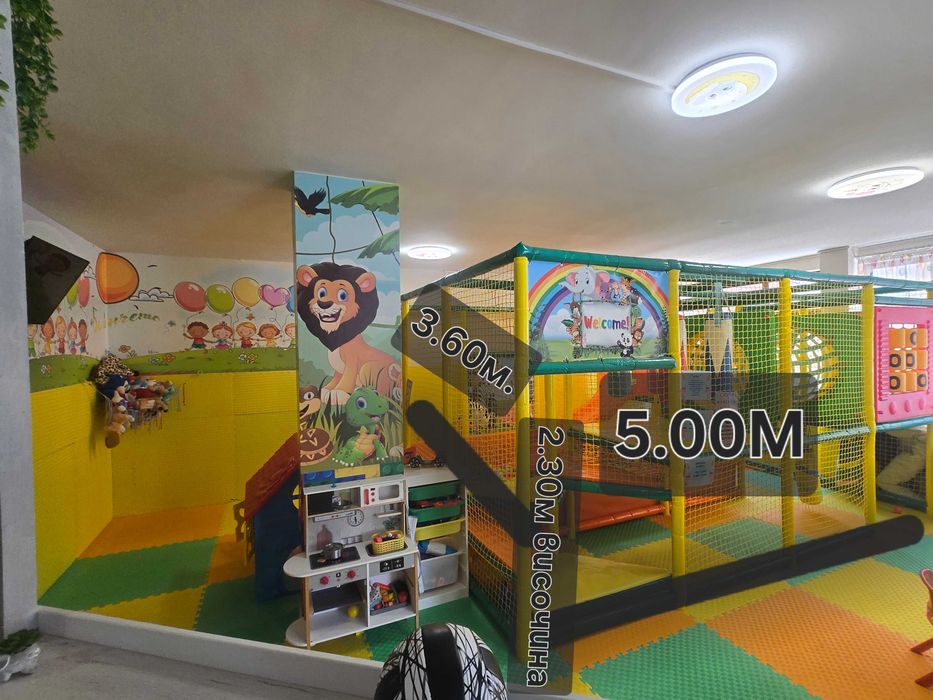 Продавам вътрешно  детско съоръжение   за  игра 5.00/3.60/2.30