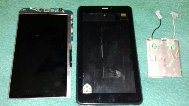 Display 7" inchi SL007DC18B05-Eboda IzycommZ700,carcasa,baterie