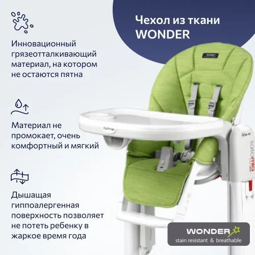 Стульчик для кормления Peg-Perego Tatamia Follow Me