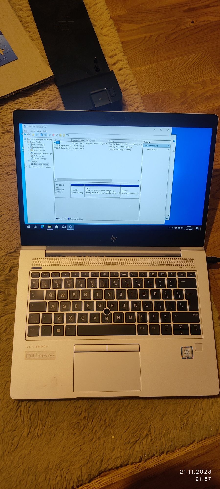 Laptop Elitebook Hp 830 G5