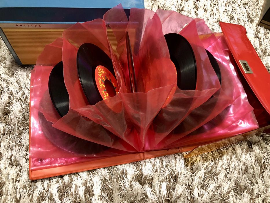 Pick up Philips All Transistor Discuri vinil cu povesti patefon