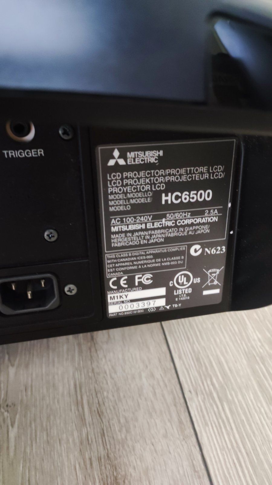 Проектор Mitsubishi HC6500 FullHd