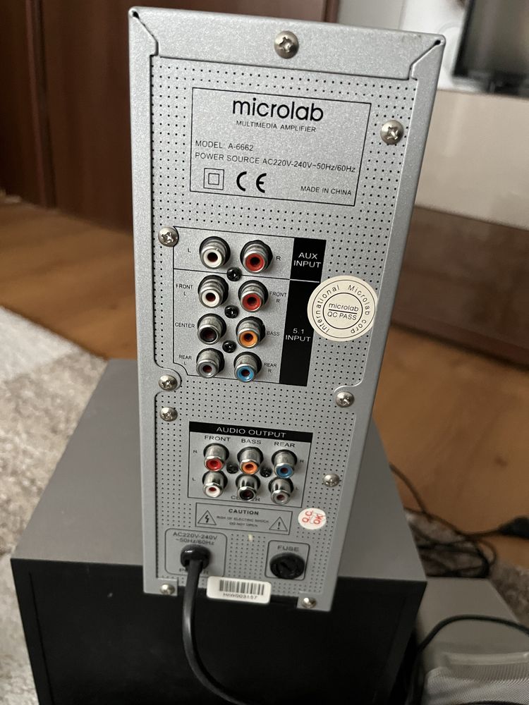 Boxe Microlab 5.1