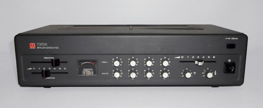TESLA AOS-191 vintage 1980 analog tape delay reverb ретро лентово ехо