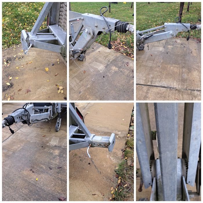 Remorca pentru utilaje  de 3,5 Tone An 04/2010 cu rampe stare perfecta