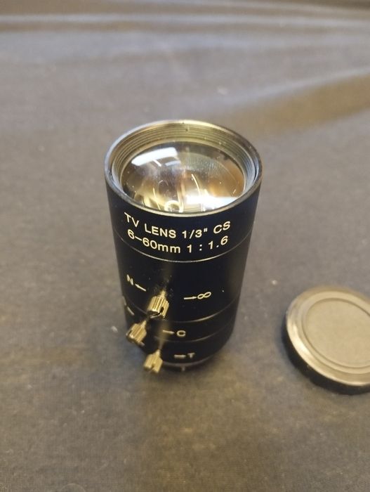 Obiectiv zoom 10x 6-60mm C-mount CS  CCTV / CAMERA SUPRAVEGHERE