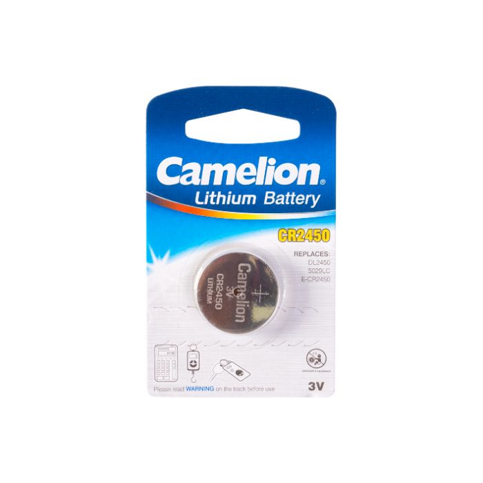 Батарейка CAMELION Lithium Battery CR 2450 BP1