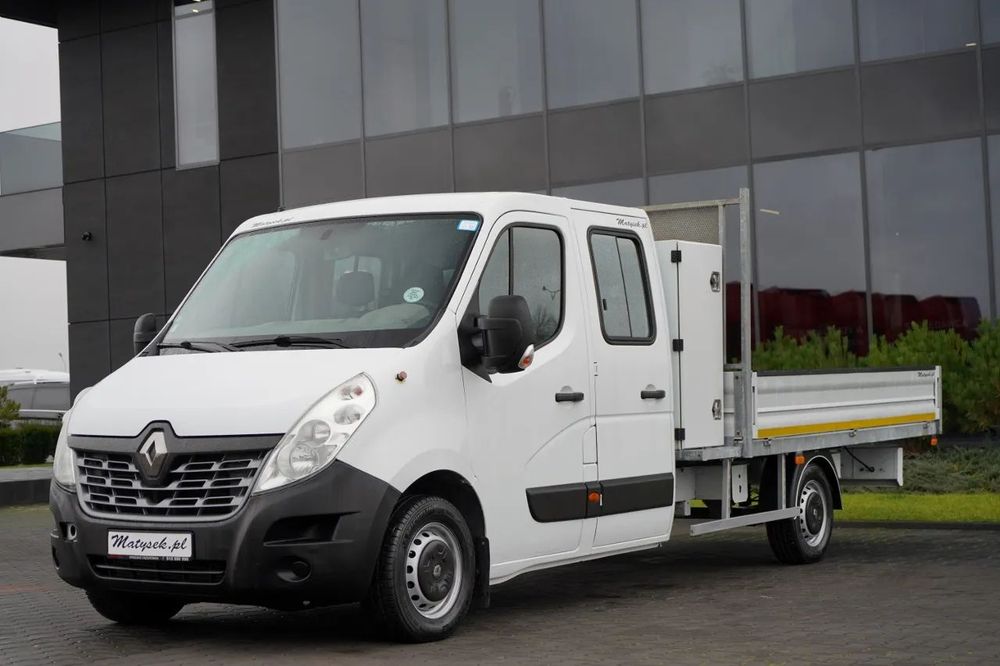 Renault MASTER MAXI / CREW / DOCK / LIVRARE 3,4 m / MANUALĂ / TRUSA DE SCULE / IMPORTAT