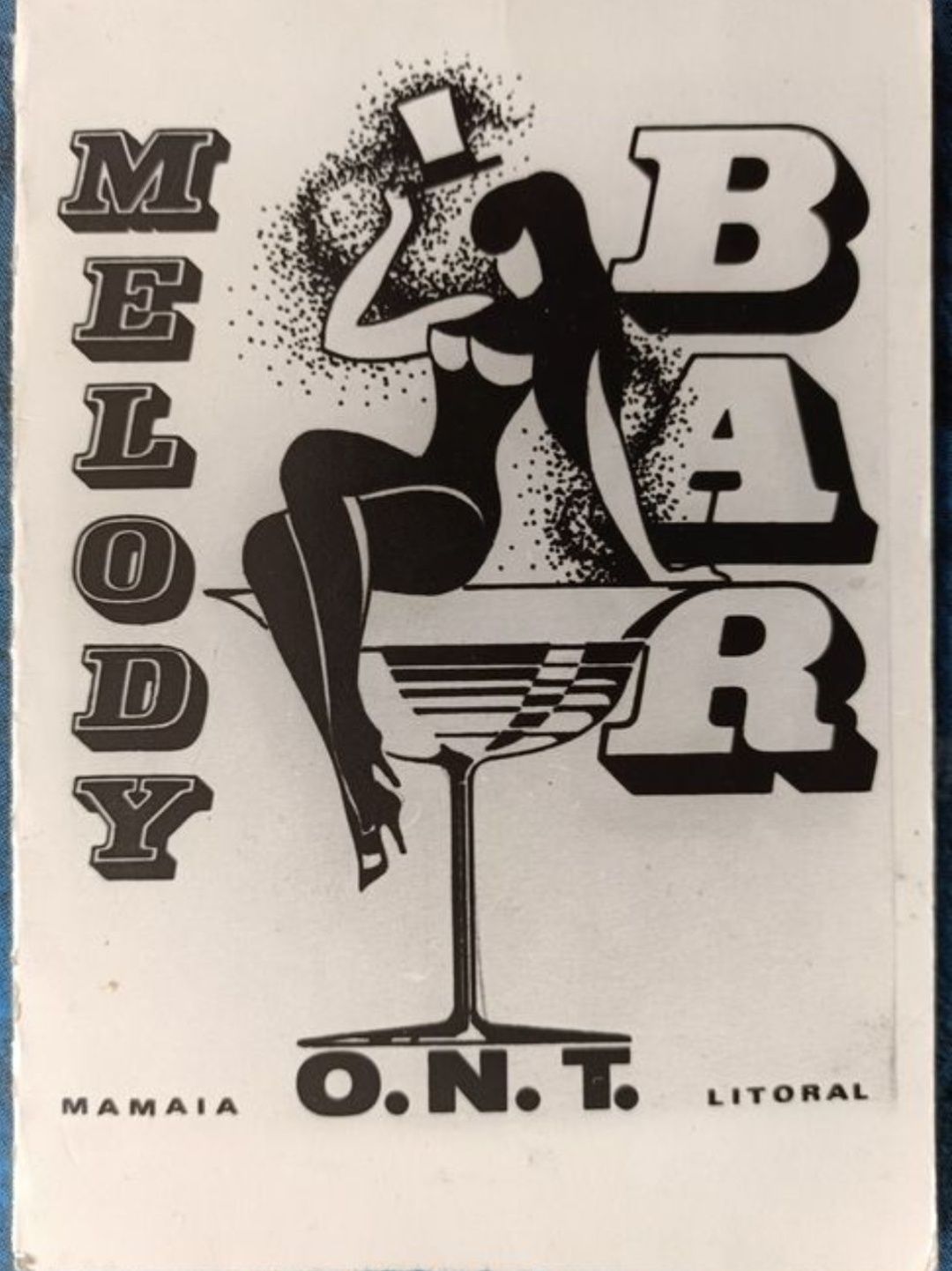 Bar Melody Mamaia , carte poștală O.N.T.