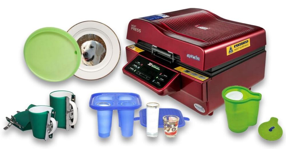 FREESUB ST3042 – Presă termică 3D sublimare cu vid, cu elemente de vid