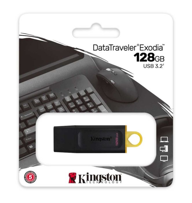 Stick / Memorie USB Kingston DataTraveler Exodia 128GB, USB 3.2