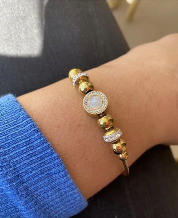 Елегантна дамска гривна с 9 елемента Pulsera