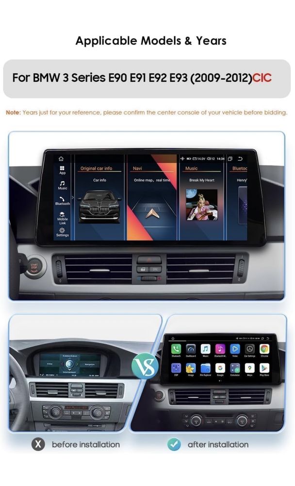 Android radio bmw seria 3