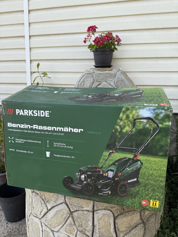 Бензинова косачка Parksaide