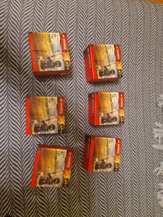 6x Lego Ninjago Cole Stones
