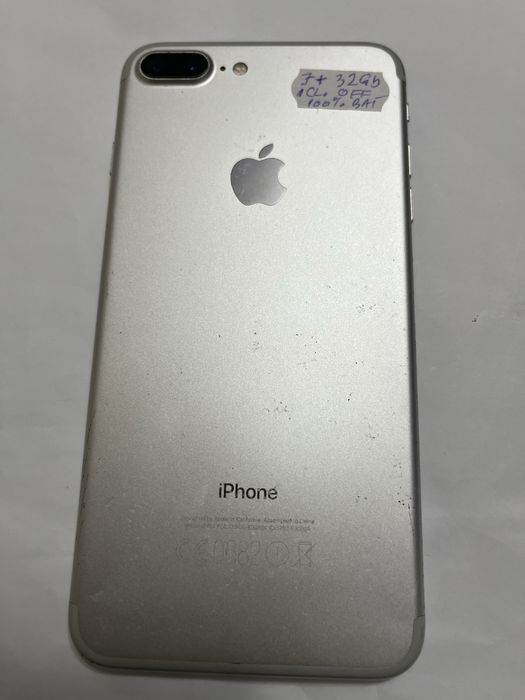 Iphone 7 Plus 32 gb 100% baterie,liber
