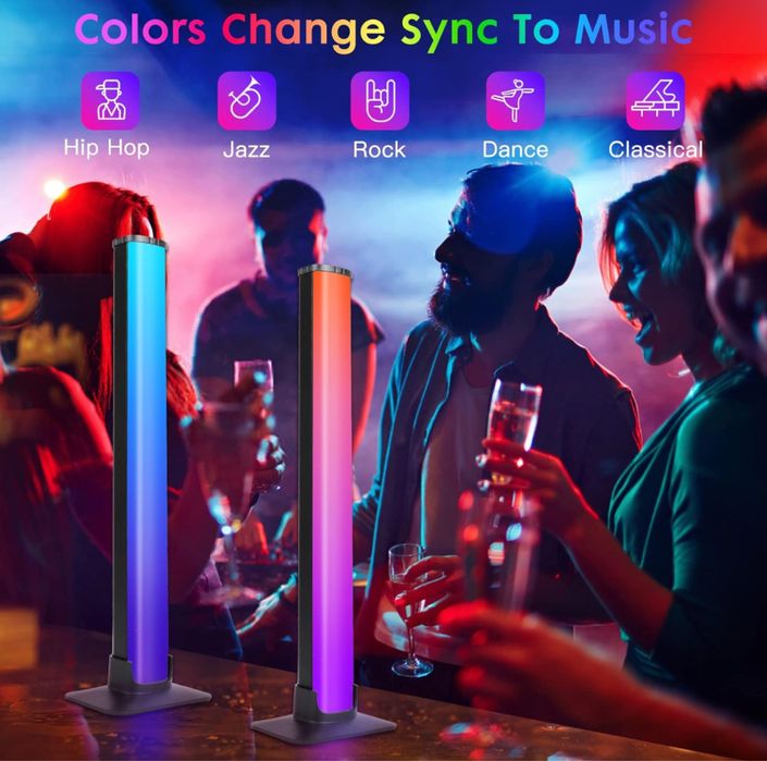 Lumini LED RGB cu telecomanda