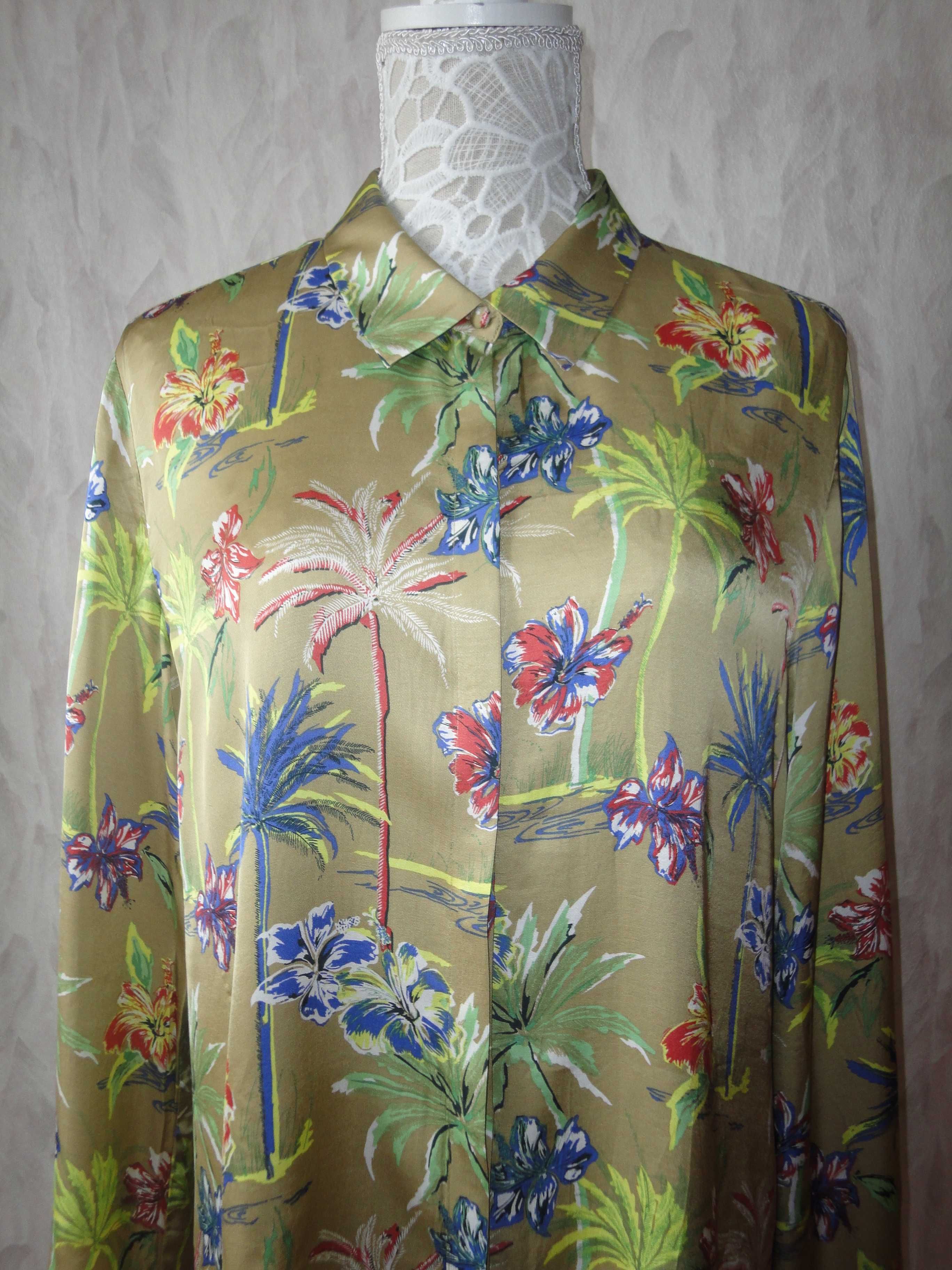 Scotch&Soda/L-XL/нова копринена риза/блуза