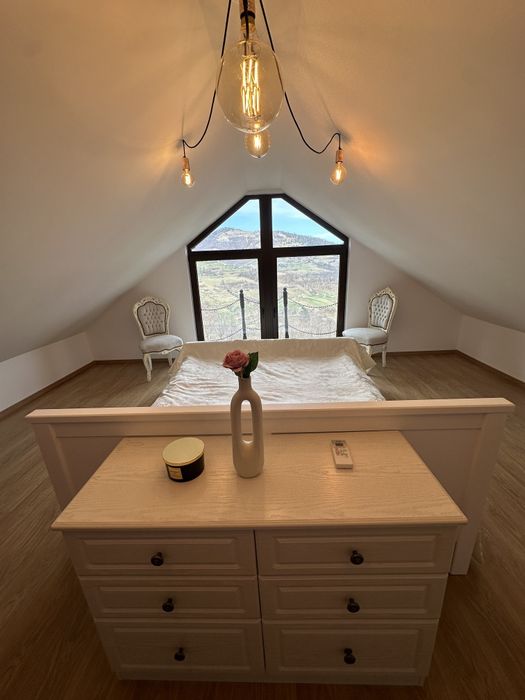 Cabana cu ciubar Jacuzzi la  Muntele Rece
