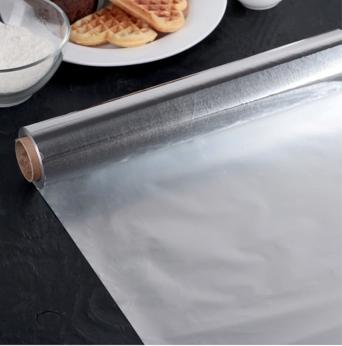 Фольга пищевая 44 см*50м 14 мкр прочная