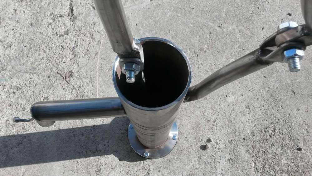 Pompa manuala pentru apa complet din inox 100%