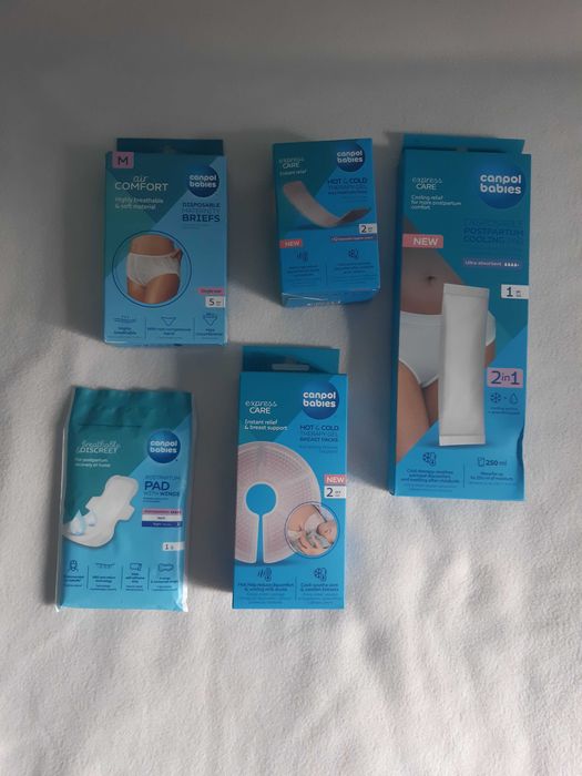Комплект за родилки Canpol Babies + дрехи за бременни S/M + колан