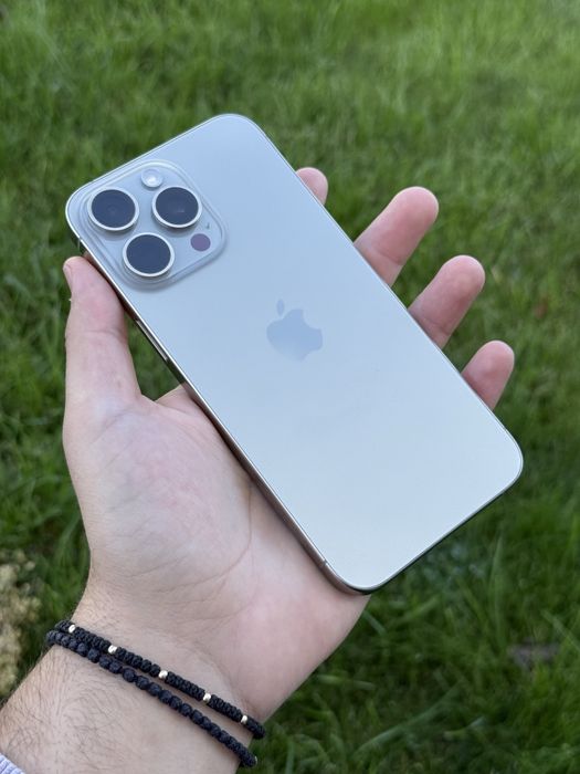 IPhone 15 Pro Max Natural Titanium / 100% Baterie / Ca Nou